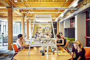 T-REX's fifth floor community space.