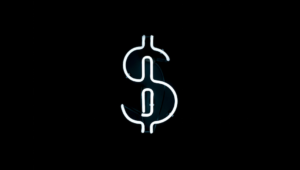 Dollar sign fundraising