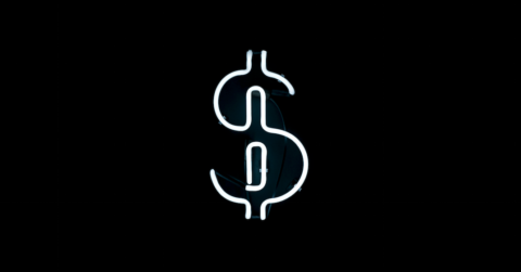Dollar sign fundraising