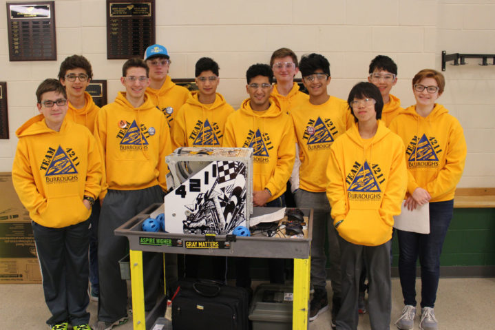 Burroughs Robotics Team Photo