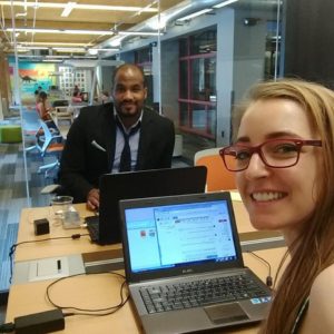 Sarah Schlafly and Christian Johnson, co-founders of Multipass, a coworking marketplace for day-passes to cool workplaces across the country.